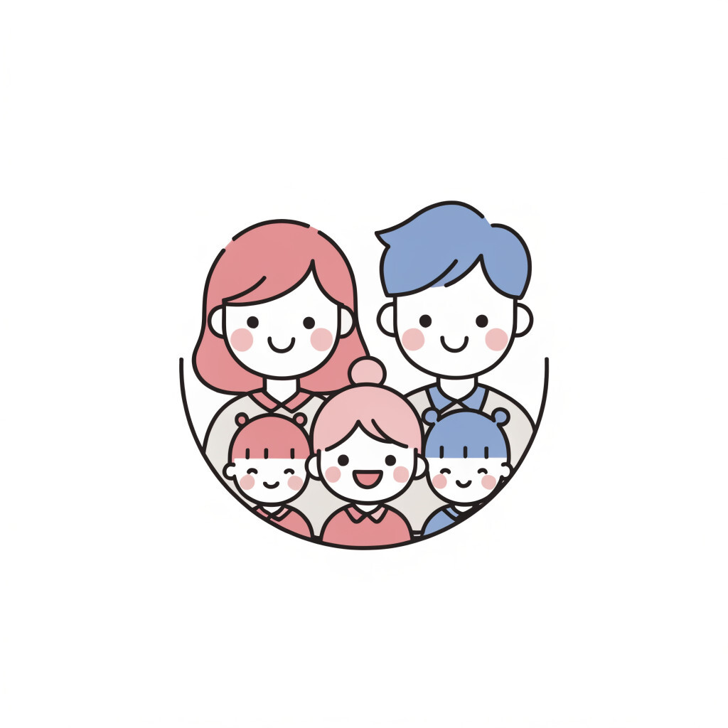 세아이와 부모