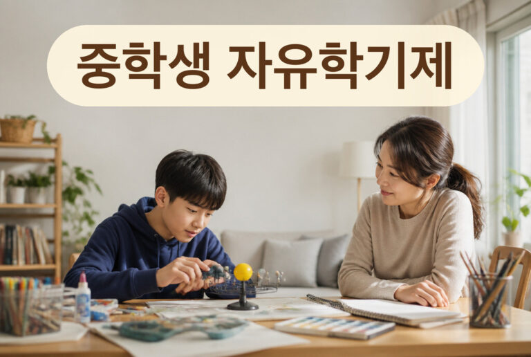 중학생 자유학기제·자유학년제 완전정리, 부모가 알아야 할 것 (세 아이 겪어본 경험)